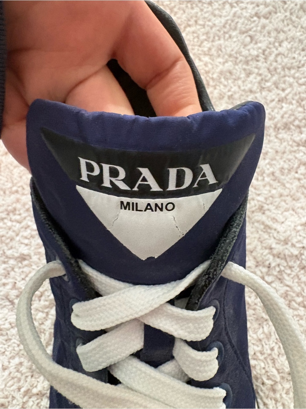 Blue Prada Sneakers - Picture 5 of 8